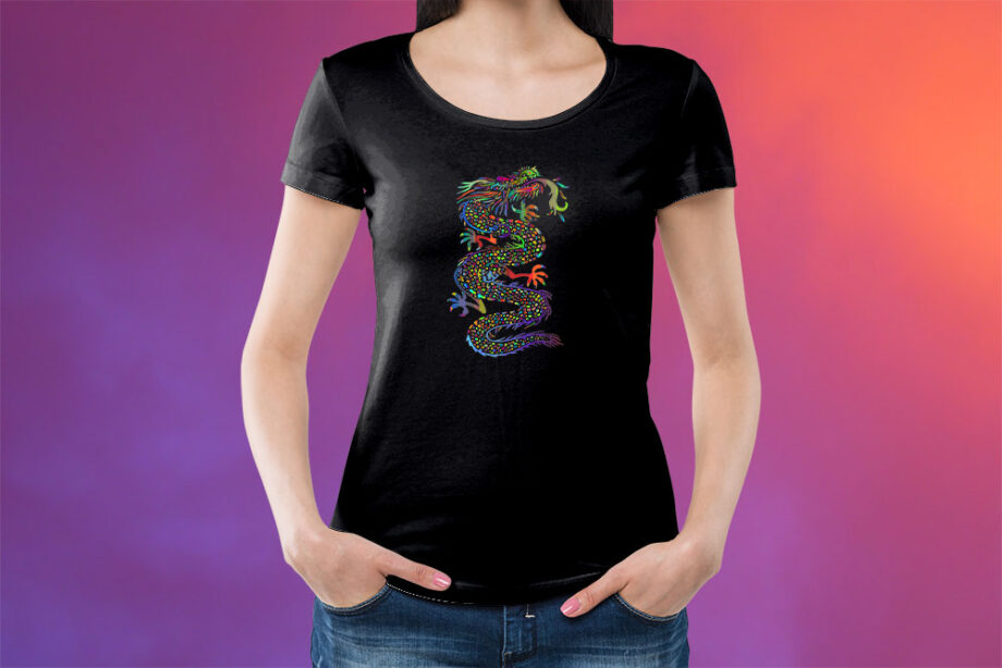 Psychedelic Dragon T-Shirt