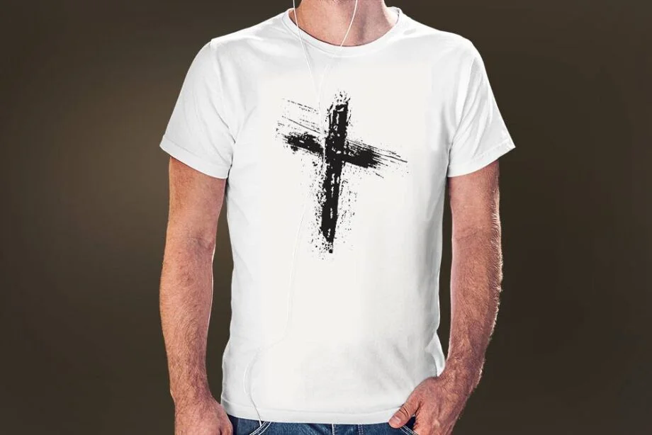 Grunge Cross T-Shirt