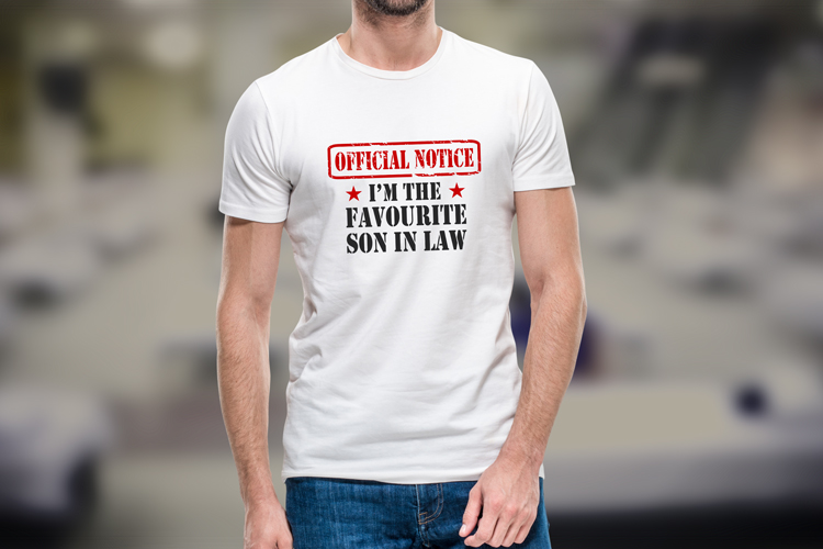 Official Son In Law T-Shirt
