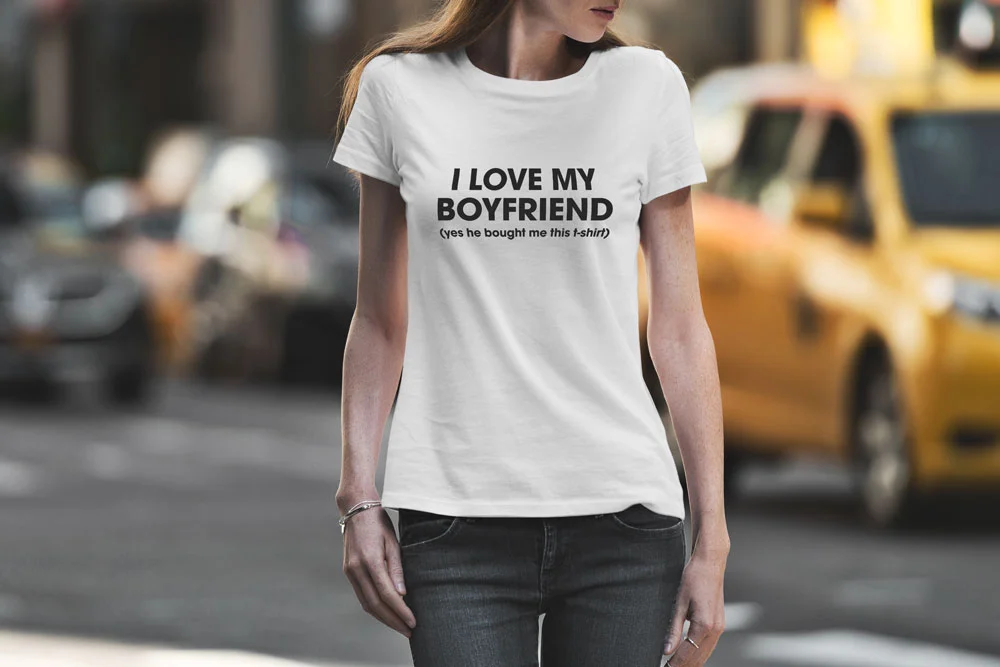 I Love My Boyfriend T-Shirt