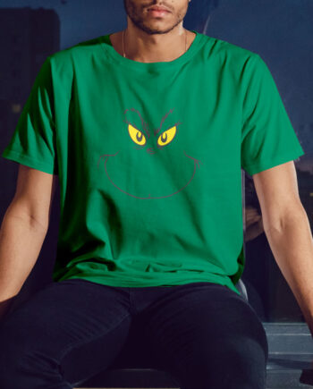 Grinch Face Green T-Shirt