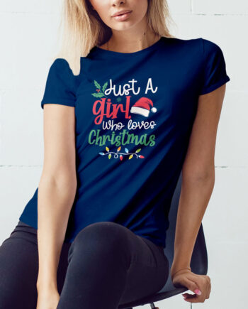 Girl Loves Christmas T-Shirt