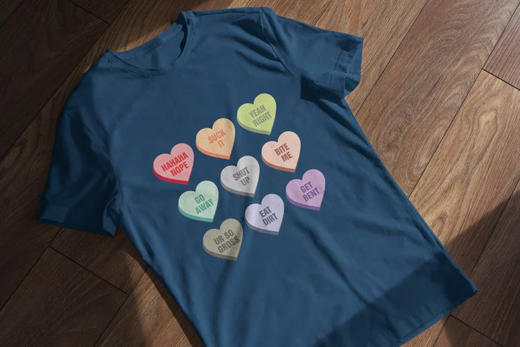 Naughty Hearts T-Shirt