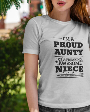 Proud Aunty Niece T-Shirt