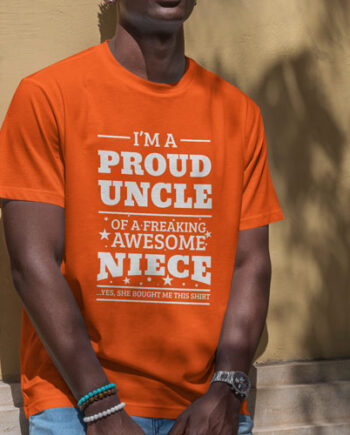 Proud Uncle Niece T-Shirt