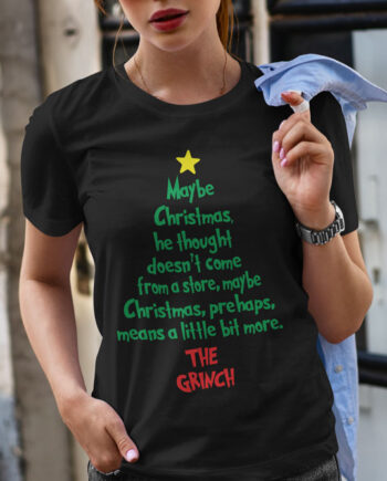 The Grinch Christmas Tree T-Shirt
