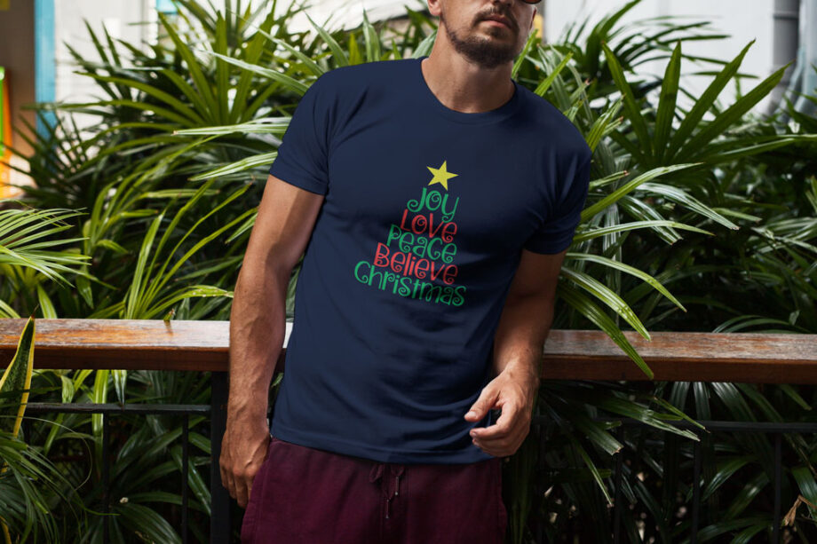 Joy Love Peace Believe T-Shirt