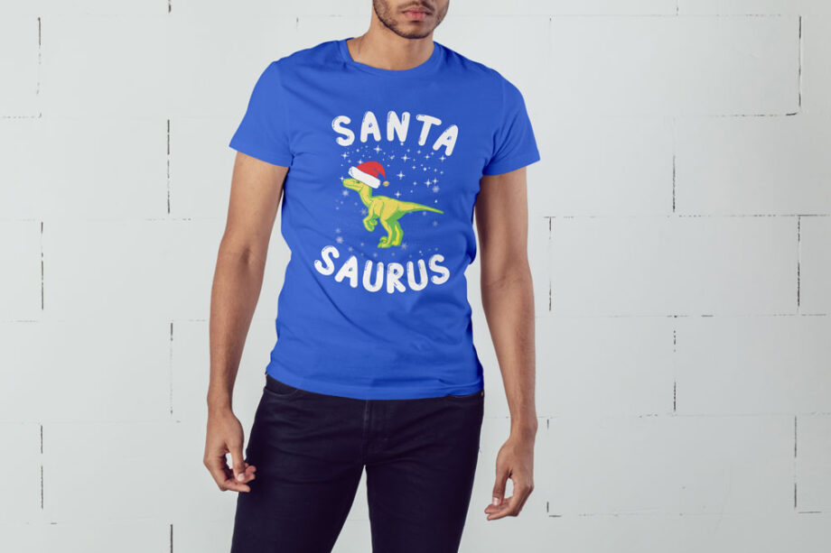 Santa Saurus T-Shirt