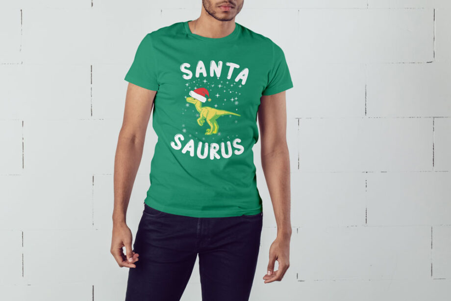 Santa Saurus T-Shirt