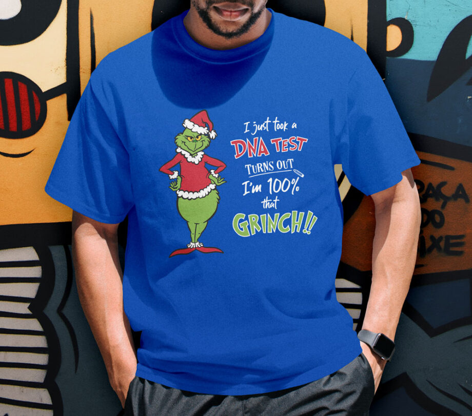 Grinch DNA Test T-Shirt