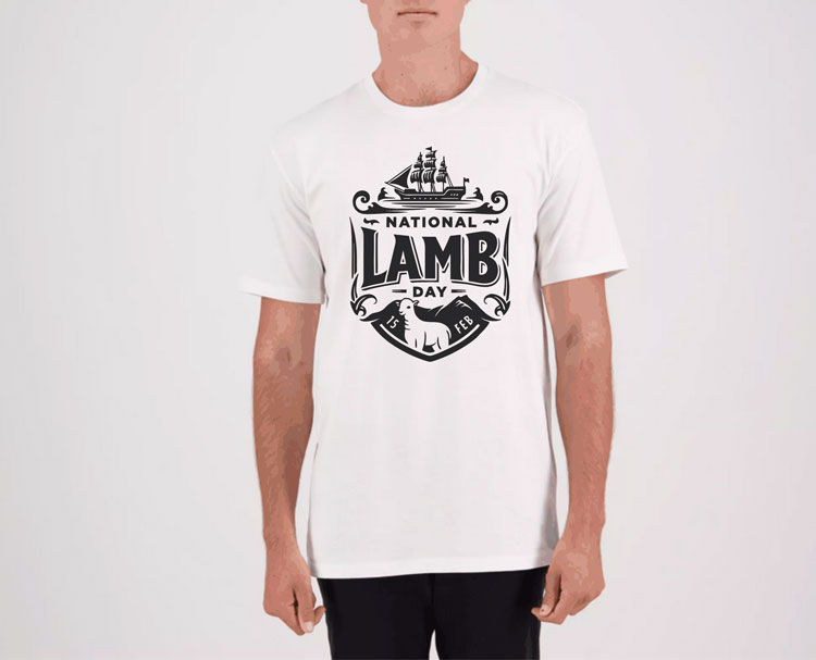 15 Feb National Lamb Day Charity T-Shirt