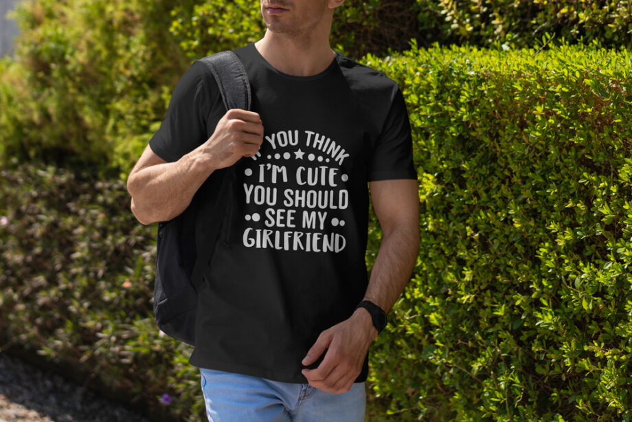 Cute Girlfriend Boyfriend T-Shirt