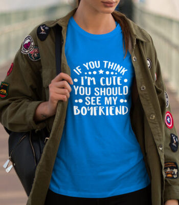 Cute Girlfriend Boyfriend T-Shirt
