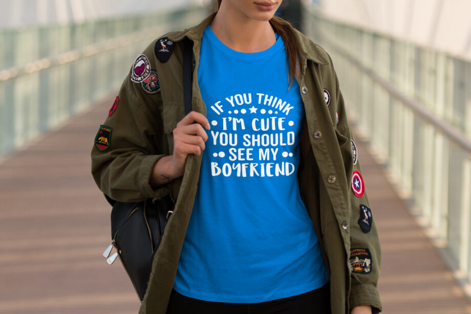 Cute Girlfriend Boyfriend T-Shirt
