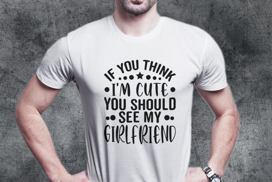 Cute Girlfriend Boyfriend T-Shirt