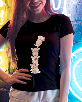 Piglet Faces T-Shirt