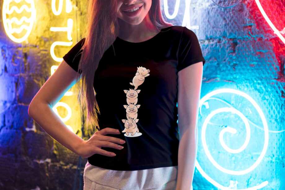 Piglet Faces T-Shirt