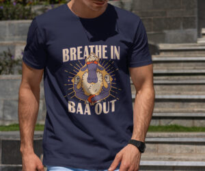 Breathe In Baa Out T-Shirt