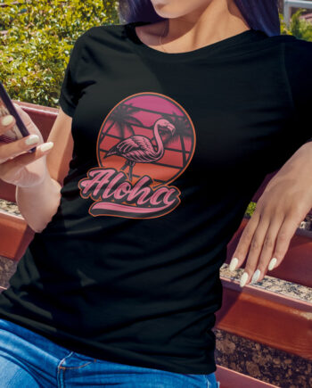 Aloha Flamingo T-Shirt