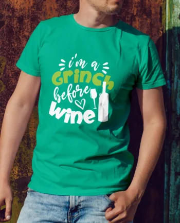 Grinch Before Wine T-Shirt