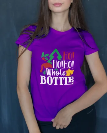 Ho Ho Ho Whole Bottle T-Shirt