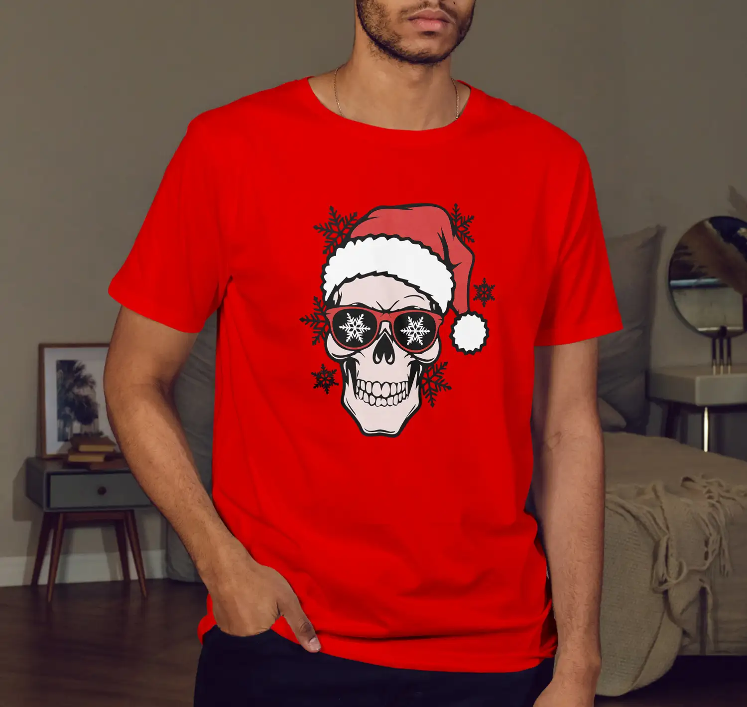 Santa Skull (V2) T-Shirt