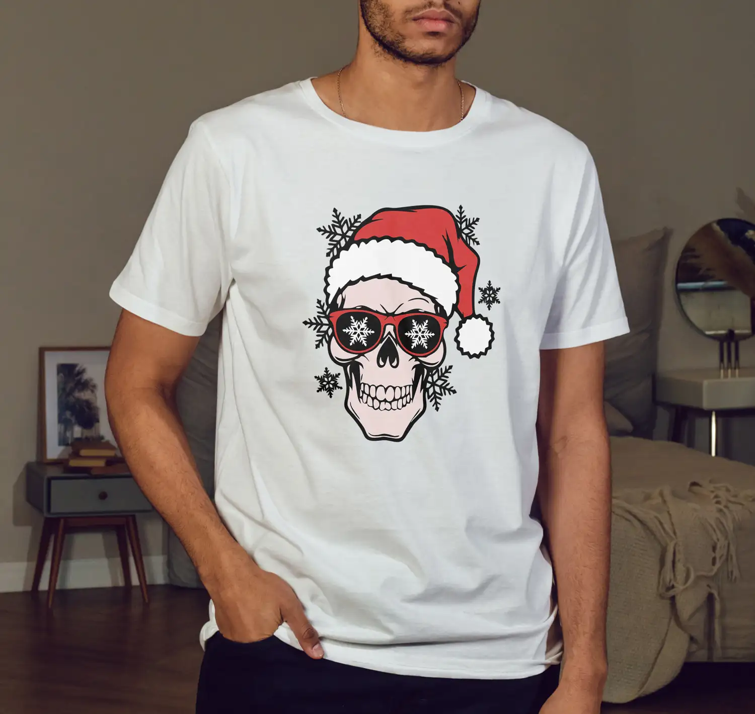 Santa Skull (V2) T-Shirt