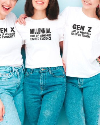 Gen X, Millennials, Gen Z T-Shirt