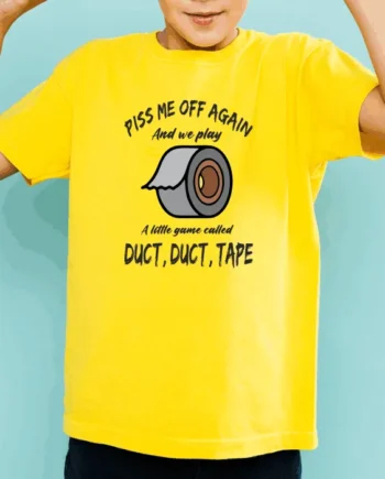 A Little Game Called DUCT, DUCT, Tape T-Shirt