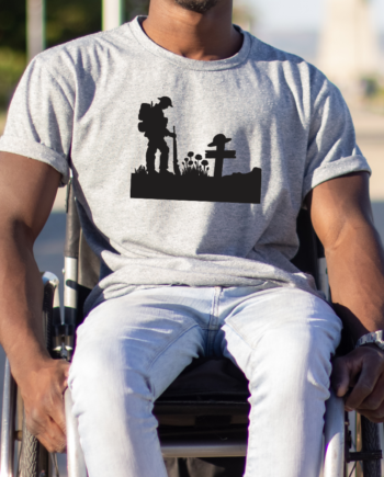 ANZAC Fallen Solider Grave T-Shirt