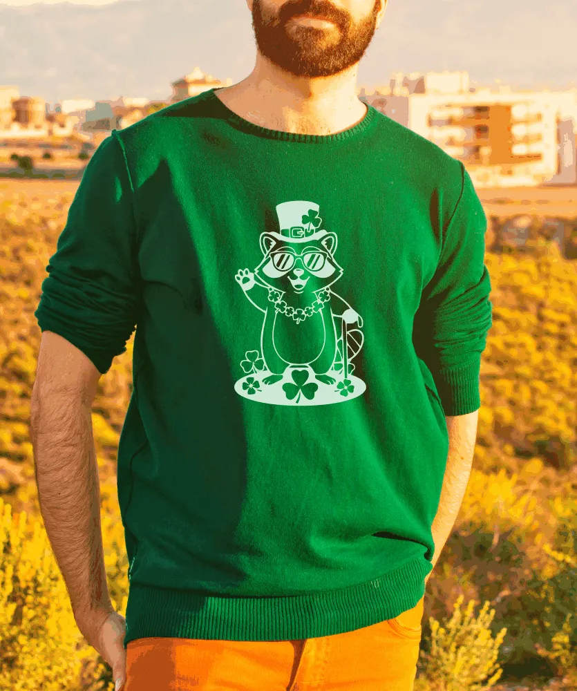 Raccoon Leprechaun T-Shirt
