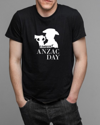Bugle Player ANZAC Day T-Shirt