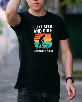 I Like Beer & Golf T-Shirt