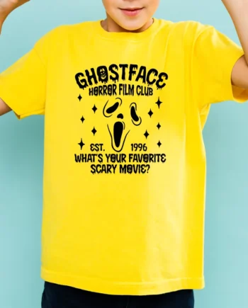 Ghost Face Horror Film Club T-Shirt