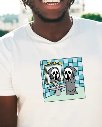 Ghost Face Mirror T-Shirt