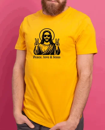 Peace, Love & Jesus T-Shirt