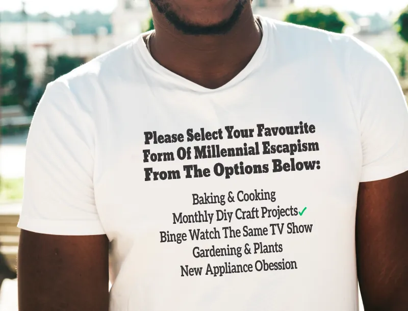 Millennial Escapism T-Shirt