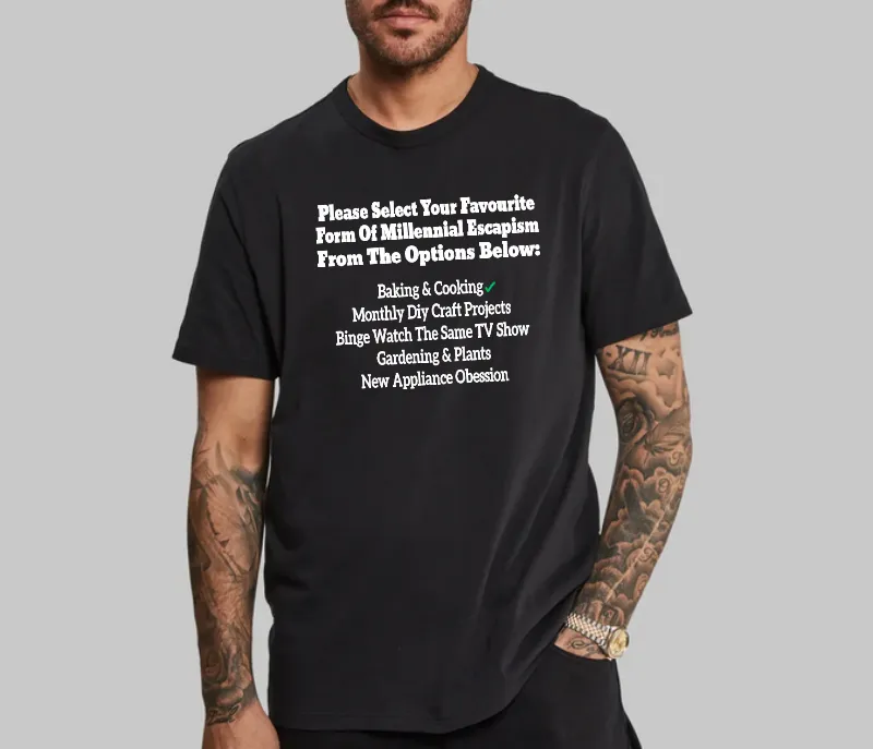 Millennial Escapism T-Shirt