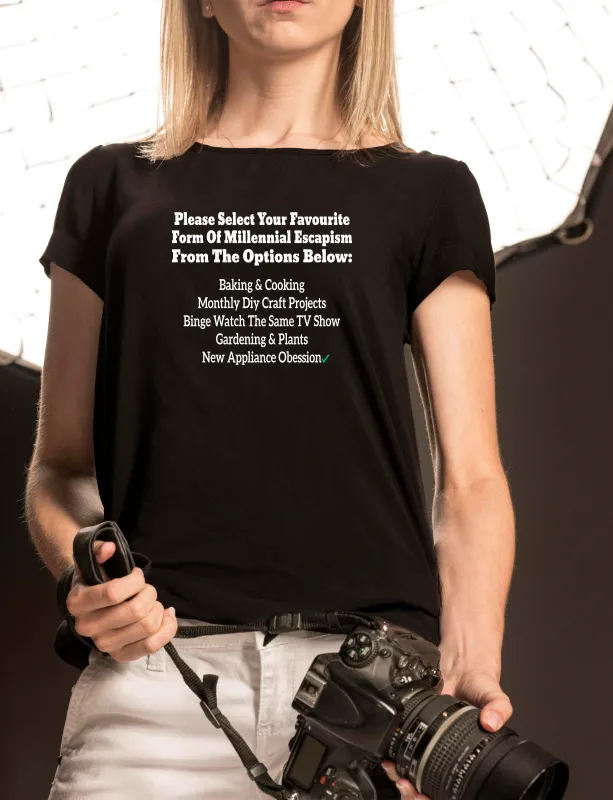 Millennial Escapism T-Shirt