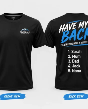 Have My Back Fundraising Tees